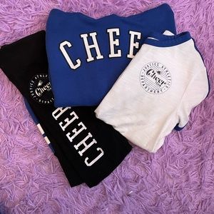 Justice 3 PIECE cheer set girls size 8/10